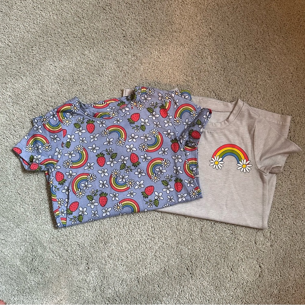 Rainbow and Floral Night Dresses